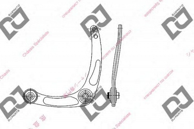 DJ PARTS da1181 -  Рычаг независимой подвески колеса, подвеска колеса